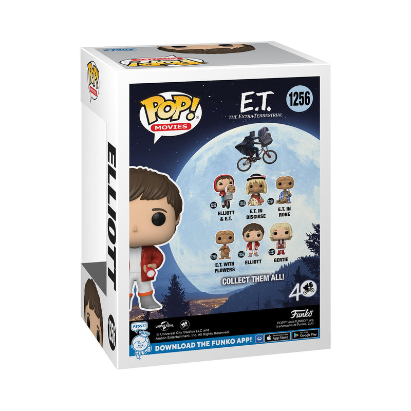 Funko POP! Movies: E.T. 40th - Elliott - Elliot - E.T. the Extra Terrestrial - Collectable Vinyl Figure - Gift Idea - Official Merchandise - Toys for Kids & Adults - Movies Fans