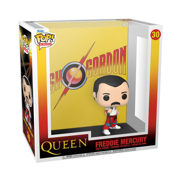 Funko Pop! Albums: Queen - Freddie Mercury - Flash Gordon - Music - Collectable Vinyl Figure - Gift Idea - Official Merchandise - Toys for Kids & Adults - Music Fans - Model Figure for Collectors