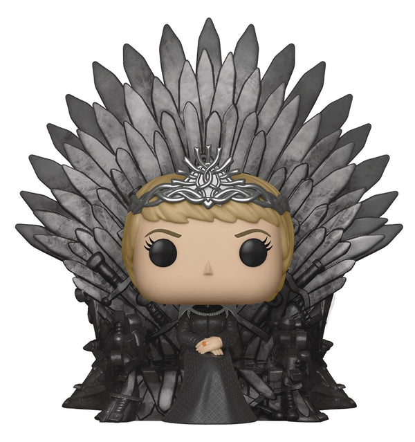 Funko POP! Deluxe: Game 0: Cersei Lannister Sitting on Iron Throne Collectible Figure - Game Of Thrones - Collectable Vinyl Figure - Gift Idea - Official Merchandise - Toys for Kids & Adults