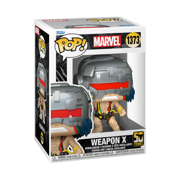 Funko POP! Marvel: Wolverine 50th – Ultimate Weapon X - X-Men - Collectable Vinyl Figure - Gift Idea - Official Merchandise - Toys for Kids & Adults - Comic Books Fans - Model Figure for Collectors