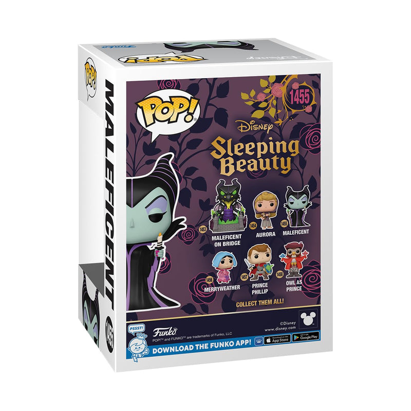 Funko POP! Disney: Sleeping Beauty 65th Anniversary - Maleficent With Candle - Collectable Vinyl Figure - Gift Idea - Official Merchandise - Toys for Kids & Adults - Movies Fans