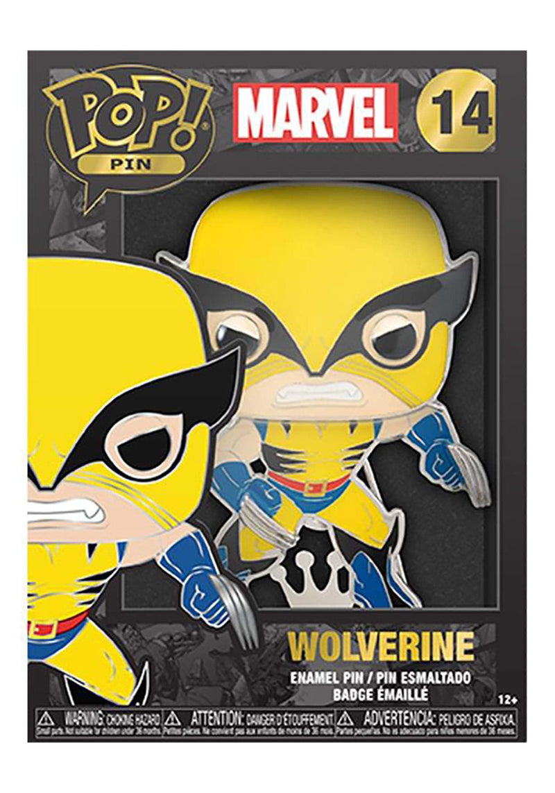 Funko Pop!Pins Marvel X-Men Wolverine with Chase (Styles May Vary)