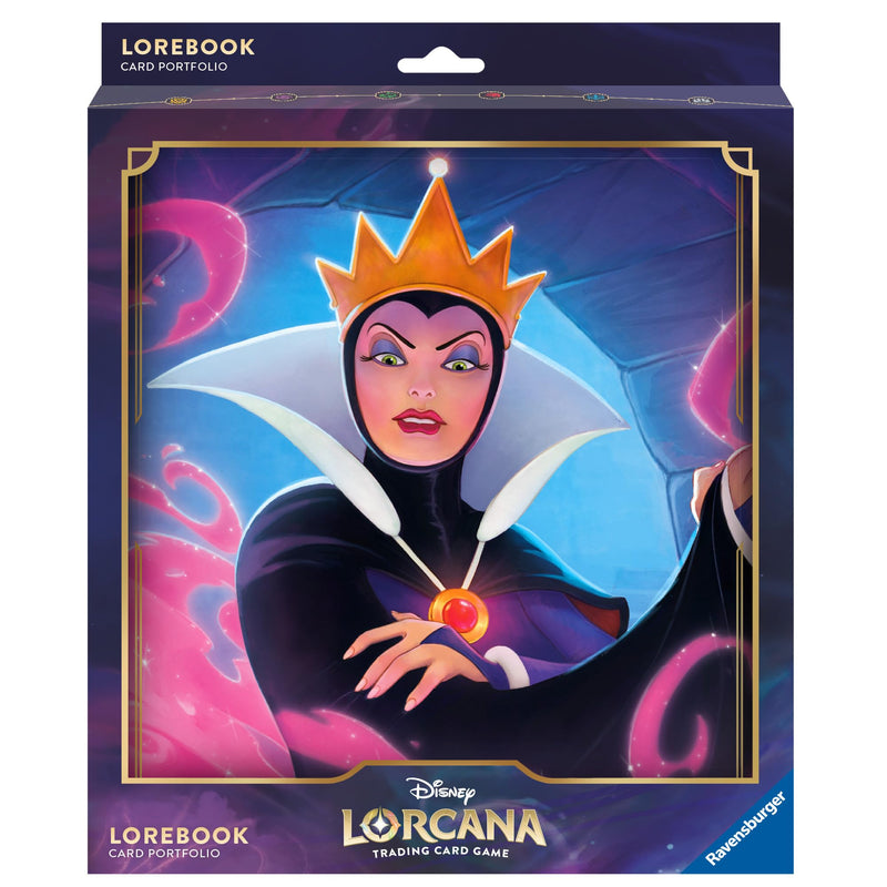 Ravensburger Disney Lorcana TCG Trading Cards for Adults and Kids Age 8 Years Up - Card Portfolio The Evil Queen