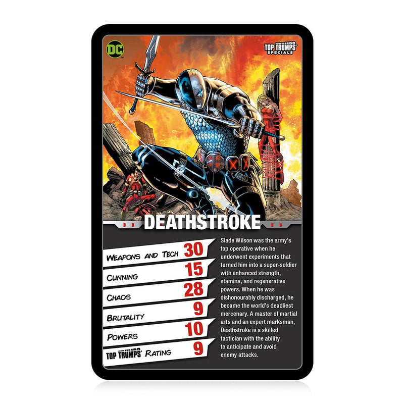 Top Trumps DC Comics Supervillains Special Card Game, play with Gotham’s iconic baddies from The Joker, Darkseid, Brainiac to Killer Frost and Harley Quinn, gift and toy for boys and girls aged 6+