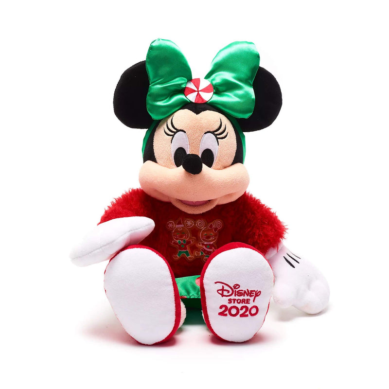 OfficialDisney Disney Minnie Mouse Christmas Xmas 2020 Soft Plush Toy Doll 45cm