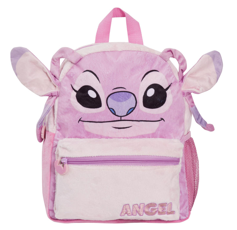 Disney Lilo and Stitch Angel Backpack For Girls Plush 3D School Rucksack Lunch Book Bag