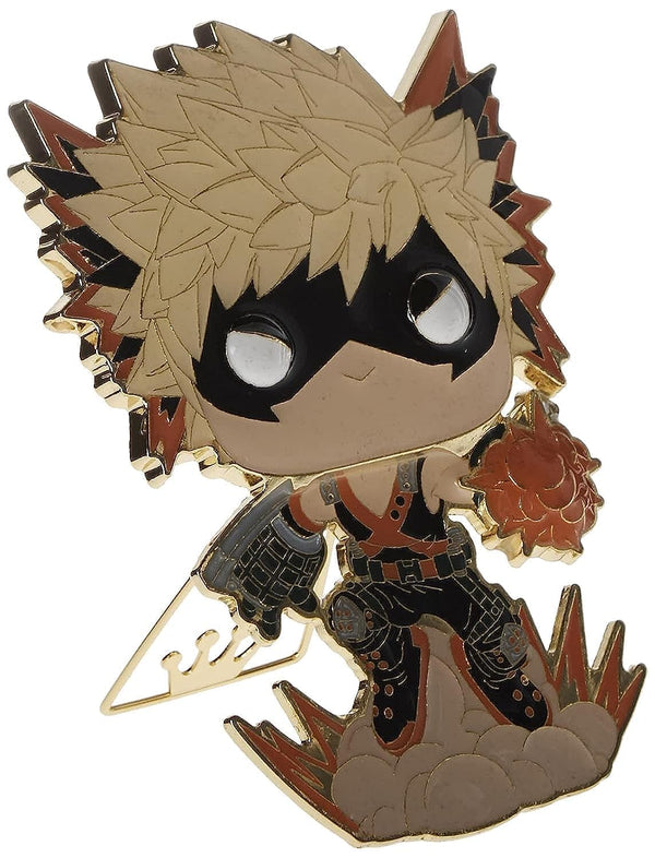 Loungefly Funko POP! Large Enamel Pin MY HERO ACADEMIA: BAKUGO - Bakugo - My Hero Academia Enamel Pins - Cute Collectable Novelty Brooch - for Backpacks & Bags - Gift Idea - Anime Fans