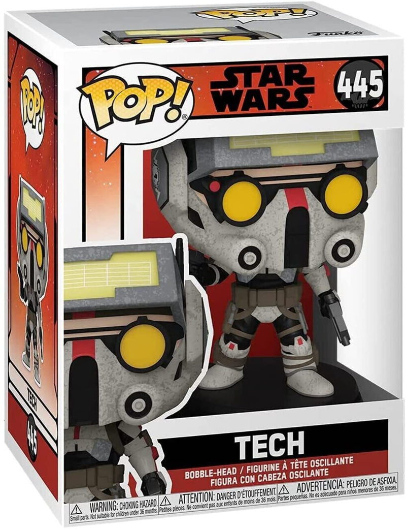 Funko POP! Star Wars: Bad Batch - Tech - Collectable Vinyl Figure - Gift Idea - Official Merchandise - Toys for Kids & Adults - Movies Fans - Model Figure for Collectors and Display