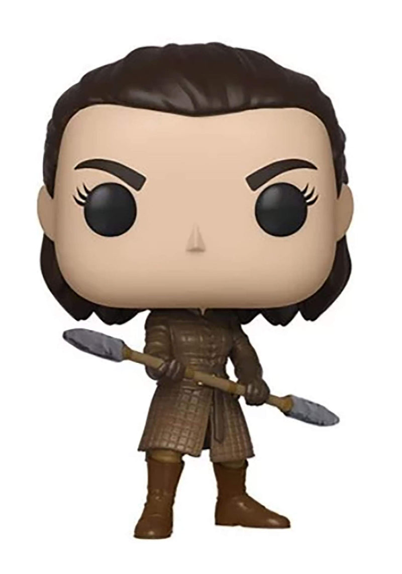 Funko POP! TV: GoT - Arya Stark With Two Headed Spear - Game Of Thrones - Collectable Vinyl Figure - Gift Idea - Official Merchandise - Toys for Kids & Adults - TV Fans - Model Figure for Collectors