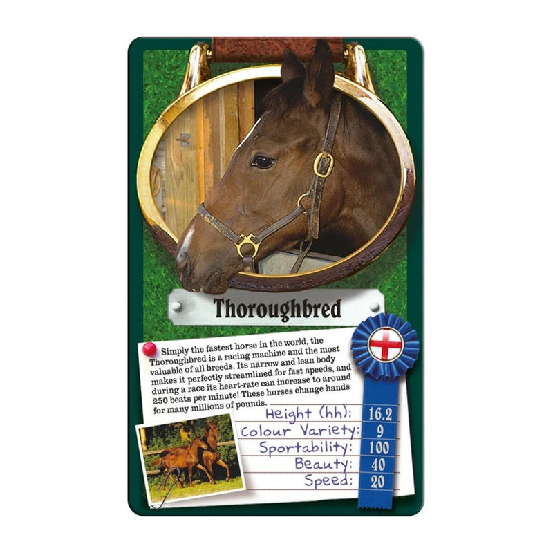 Horses & Ponies Top Trumps Card Game for 3 years +