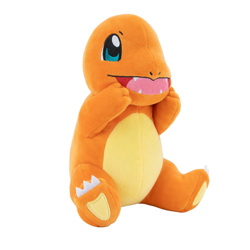 Pokémon Official & Premium Quality 8-inch Charmander Adorable, Ultra-Soft, Plush Toy, Perfect for Playing & Displaying-Gotta Catch ‘Em All