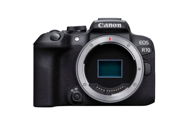 Canon EOS R10 Mirrorless Camera Body - 24.2 MP, APS-C Sensor, up to 4K 60p Video | Wi-Fi & Bluetooth | Dual Pixel CMOS AF II | Light and Compact