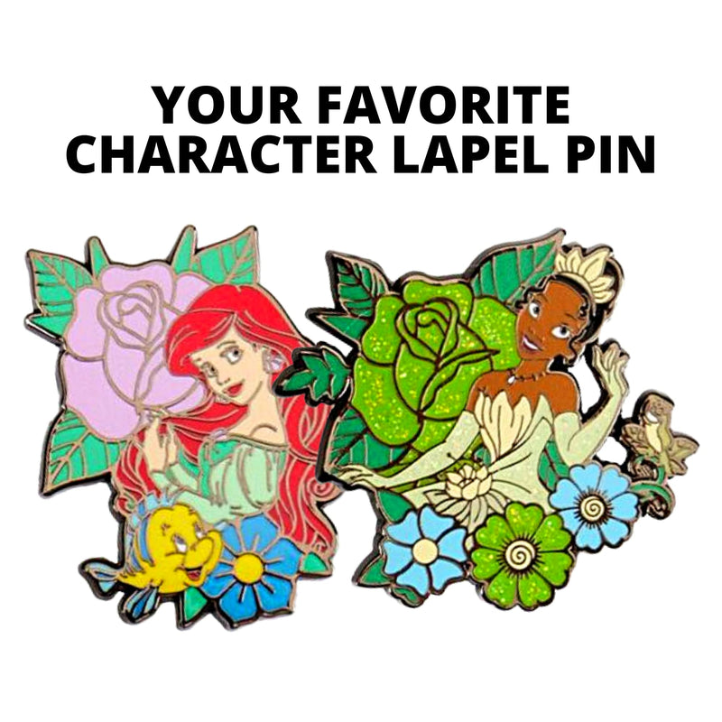 Loungefly - Disney - Princess - Blind Enamel Pin Purchase - Disney Princesses Enamel Pins - Cute Collectable Novelty Brooch - for Backpacks & Bags - Gift Idea - Official Merchandise