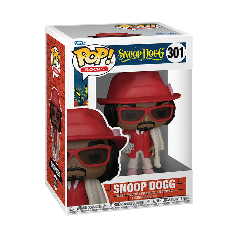 Funko POP! Rocks: Snoop Dogg With Fur Coat - Collectable Vinyl Figure - Gift Idea - Official Merchandise - Toys for Kids & Adults - Music Fans - Model Figure for Collectors and Display