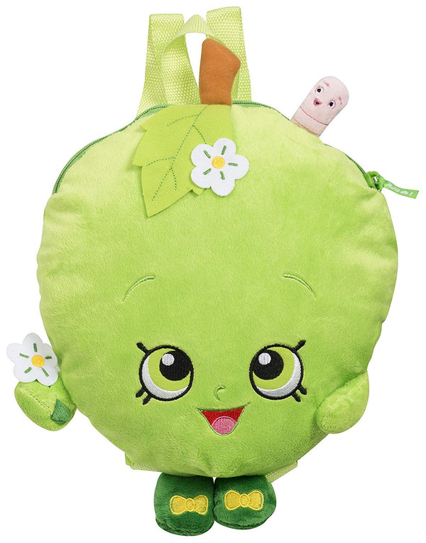 APPLE SHOPKINS PLUSH BACKPACK