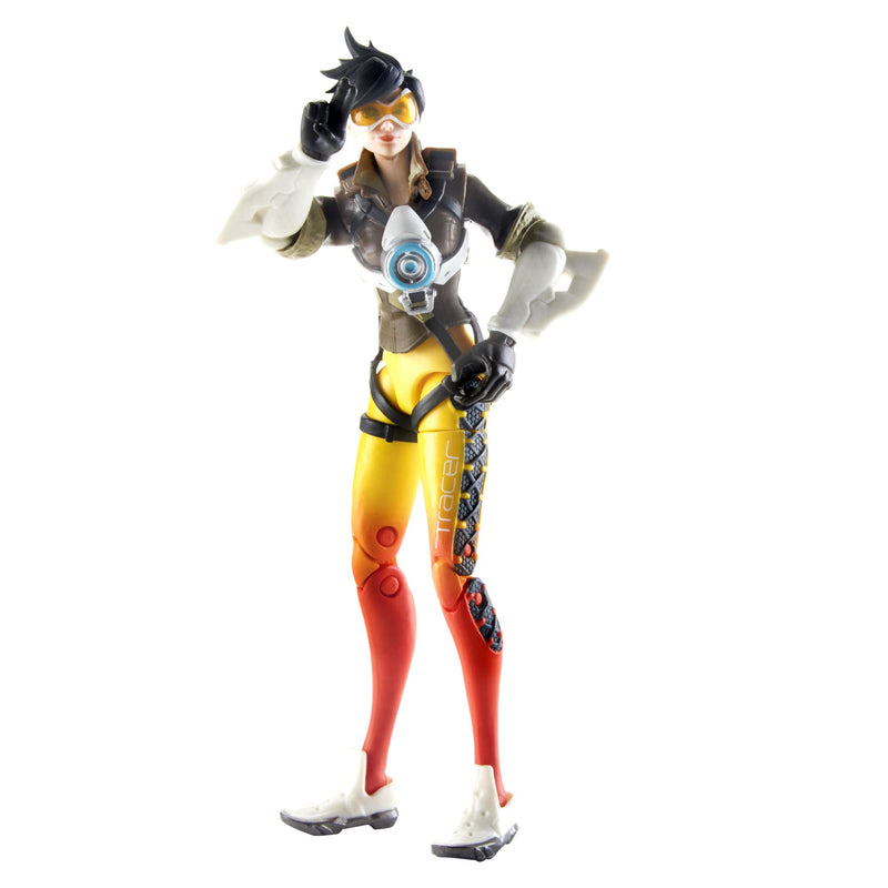 OVERWATCH Ultimates Series Tracer 6-Inch-Scale Collectible Action Figure with Accessories - Blizzard Video Game Character,Nylon/a