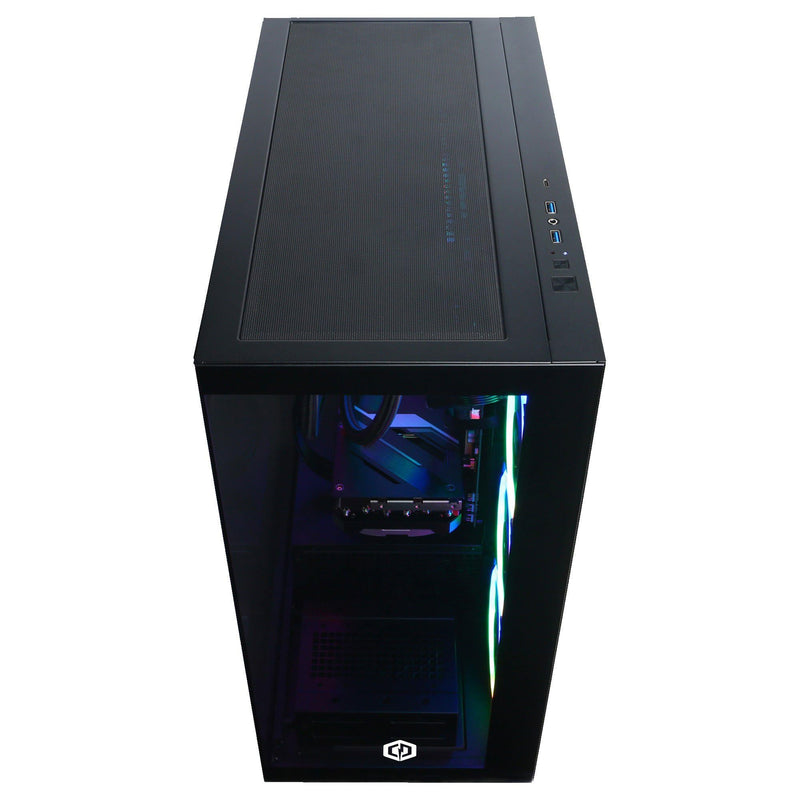 CYBERPOWERPC Luxe Gaming PC - Intel Core i9-12900KF, Nvidia RTX 4080 Super 16GB, 32GB RAM, 1TB NVMe SSD, 750W 80+ PSU, Wi-Fi, Liquid Cooling, Windows 11, Prism RGB