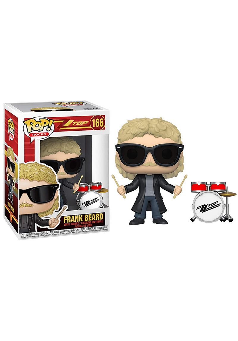 Funko POP! Rocks: ZZ Top-Frank Beard - Collectable Vinyl Figure - Gift Idea - Official Merchandise - Toys for Kids & Adults - Music Fans - Model Figure for Collectors and Display