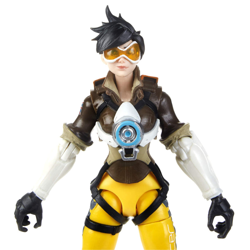 OVERWATCH Ultimates Series Tracer 6-Inch-Scale Collectible Action Figure with Accessories - Blizzard Video Game Character,Nylon/a