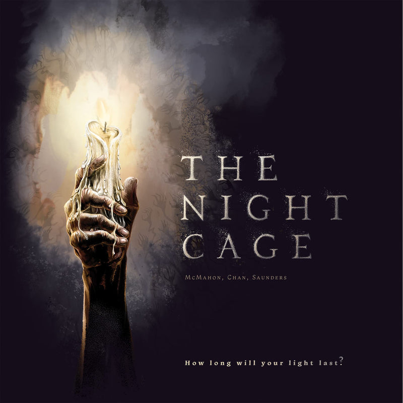 The Night Cage, by Smirk and Dagger, a Spooky Cooperative Strategy game, 1-5 Players lost in a Dark Maze with only a Candle, Fun Horror Themed Tile Laying and Perfect for Game Night, Adults, Teens 14+