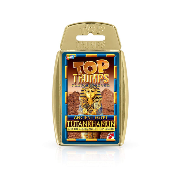 Top Trumps Ancient Egypt Card Game - Tutankhamun and the Golden Age of the Pharaohs