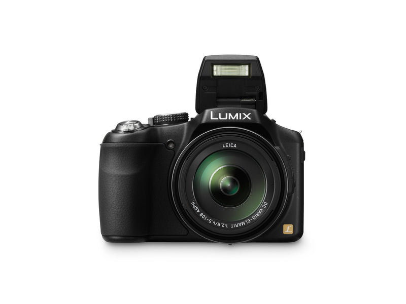 Panasonic Lumix FZ200 Bridge Camera - Black (12MP, 24x Optical Zoom) 3.0 inch LCD (Renewed)