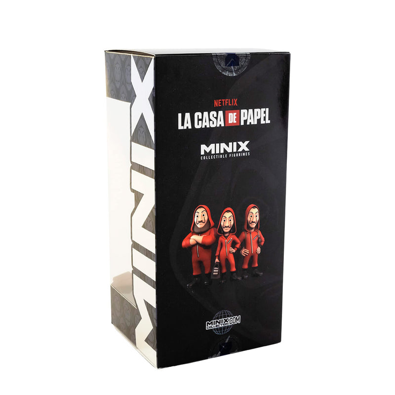 MINIX Bandai Tokyo Model | Collectable Tokyo Figure From The Money Heist TV Series | Bandai Money Heist Toys Range | Collect Your Favourite Money Heist Figures From The Series