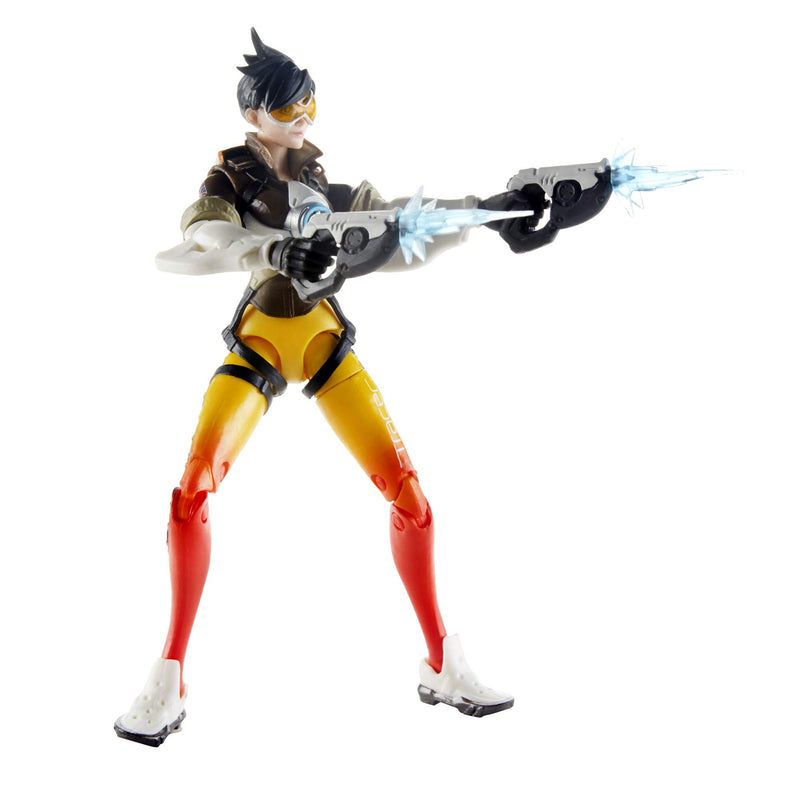 OVERWATCH Ultimates Series Tracer 6-Inch-Scale Collectible Action Figure with Accessories - Blizzard Video Game Character,Nylon/a