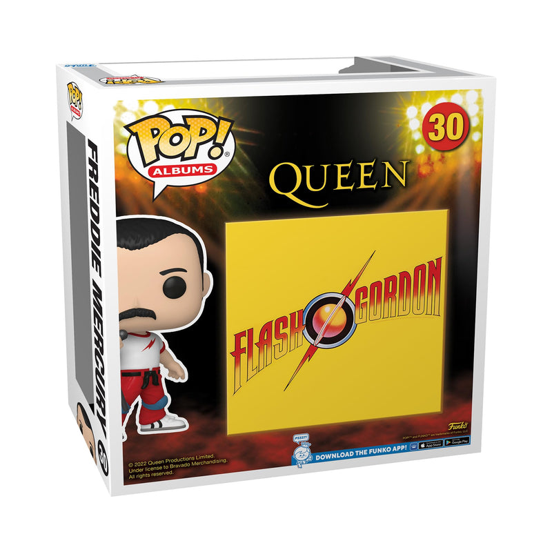 Funko Pop! Albums: Queen - Freddie Mercury - Flash Gordon - Music - Collectable Vinyl Figure - Gift Idea - Official Merchandise - Toys for Kids & Adults - Music Fans - Model Figure for Collectors