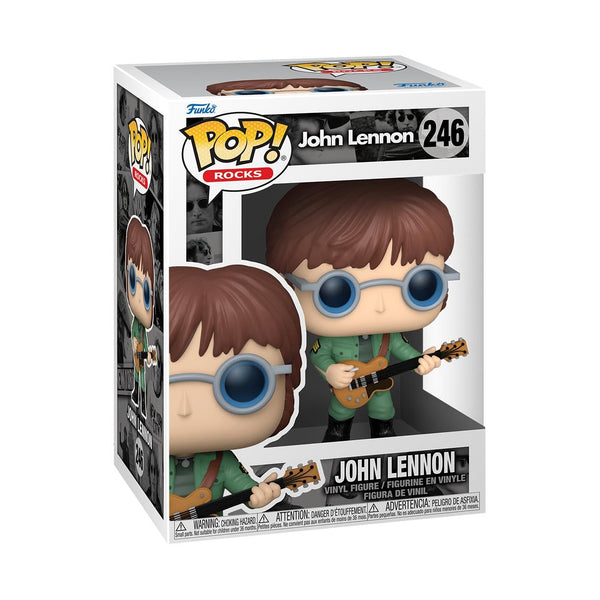 Funko POP! Rocks: John Lennon - Military Jacket - Collectable Vinyl Figure - Gift Idea - Official Merchandise - Toys for Kids & Adults - Music Fans - Model Figure for Collectors and Display