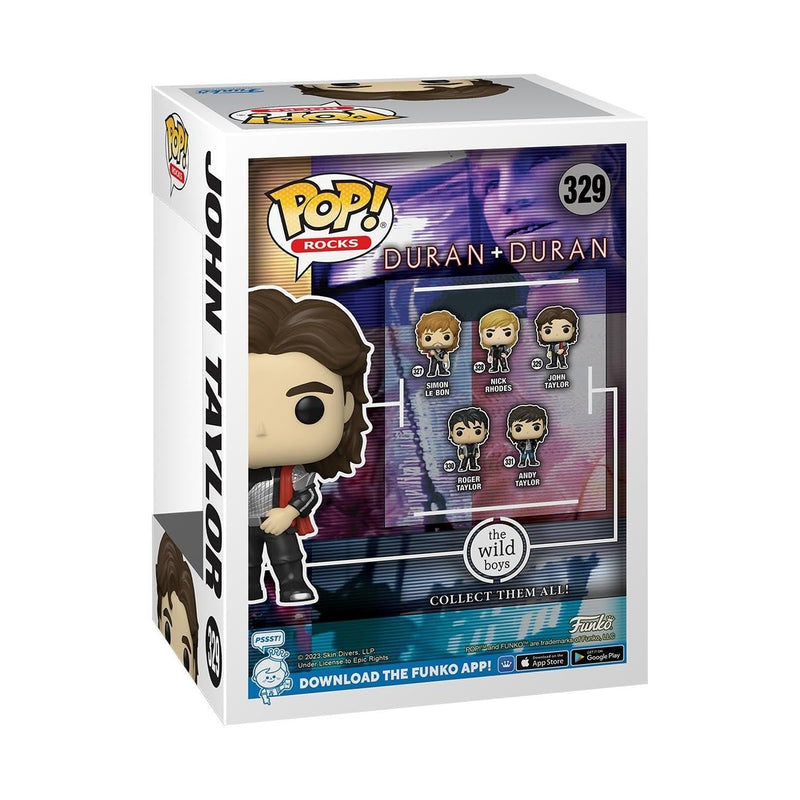 Funko POP! Rocks: Duran Duran - Wild Boys John Taylor - Collectable Vinyl Figure - Gift Idea - Official Merchandise - Toys for Kids & Adults - Music Fans - Model Figure for Collectors and Display