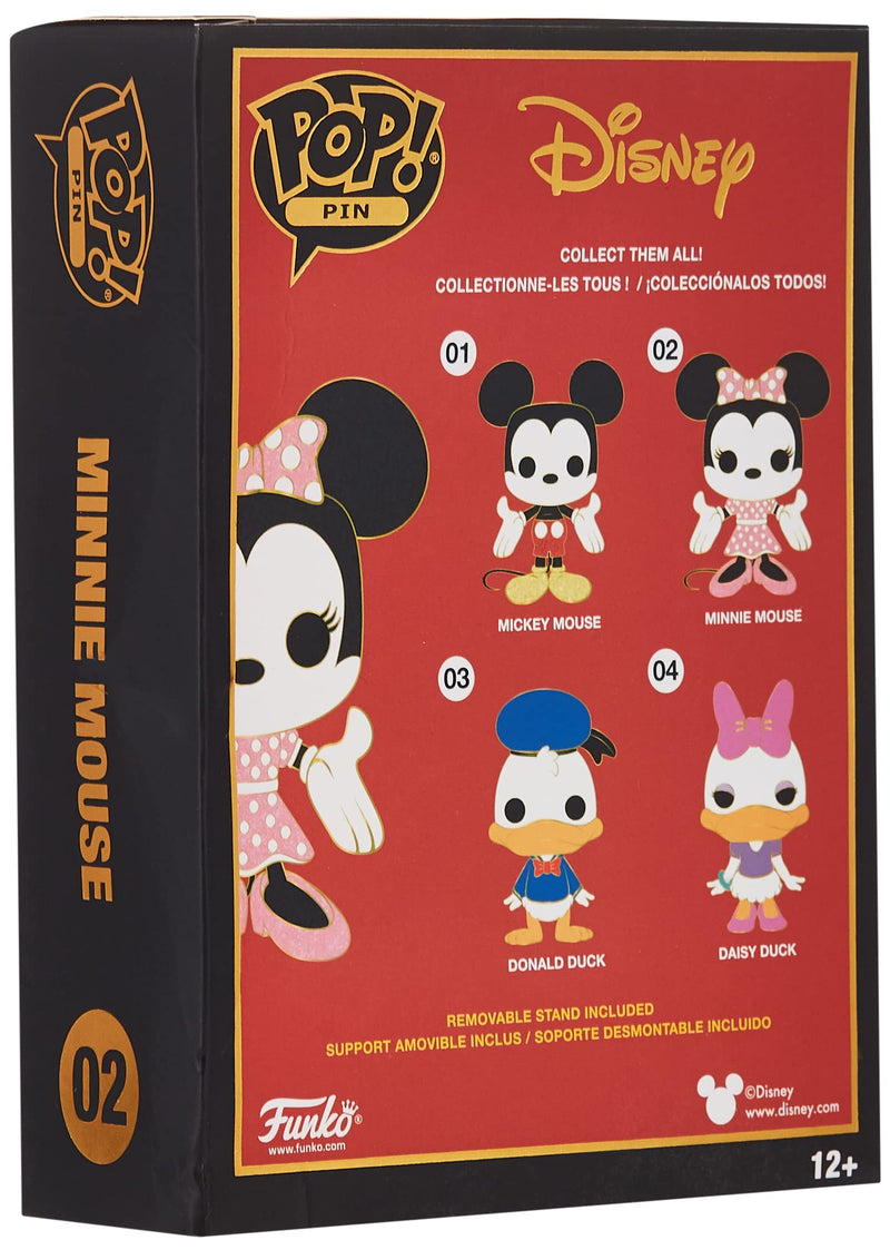 Funko POP! Pin: Disney 4" Enamel Pin - Minnie Mouse