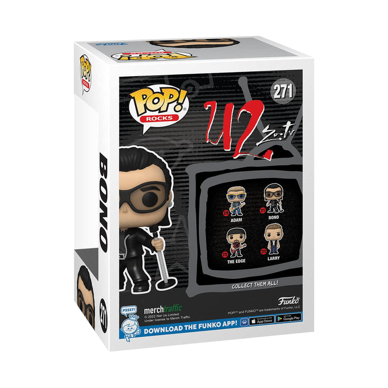 Funko POP! Rocks: U2 - ZooTV - Bono - Collectable Vinyl Figure - Gift Idea - Official Merchandise - Toys for Kids & Adults - Music Fans - Model Figure for Collectors and Display