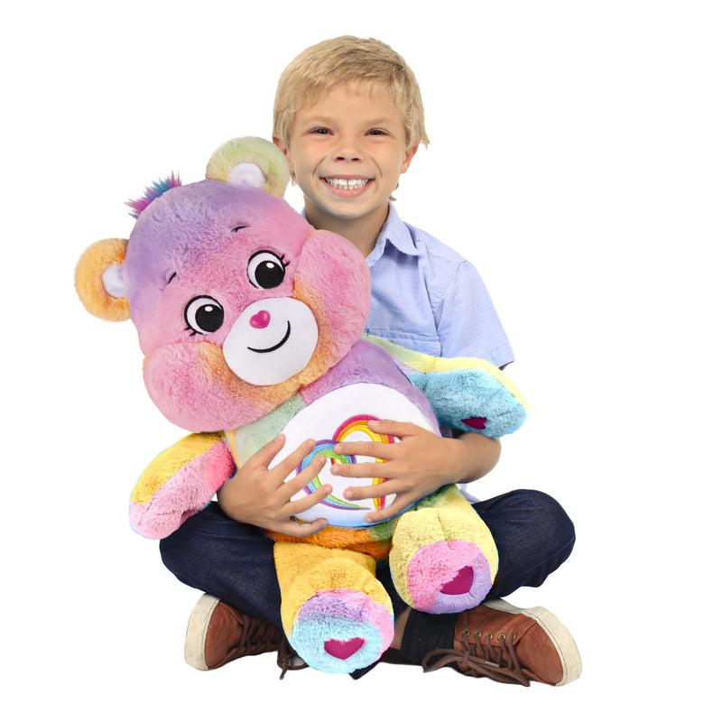 Care Bears | Togetherness Bear 60cm Jumbo Plush | Collectable Cute Plush Toy, Giant Teddy Bear, Cuddly Toys for Children, Soft Toys for Girls Boys, Teddy Suitable for Girls Boys 4+ | Basic Fun 22254