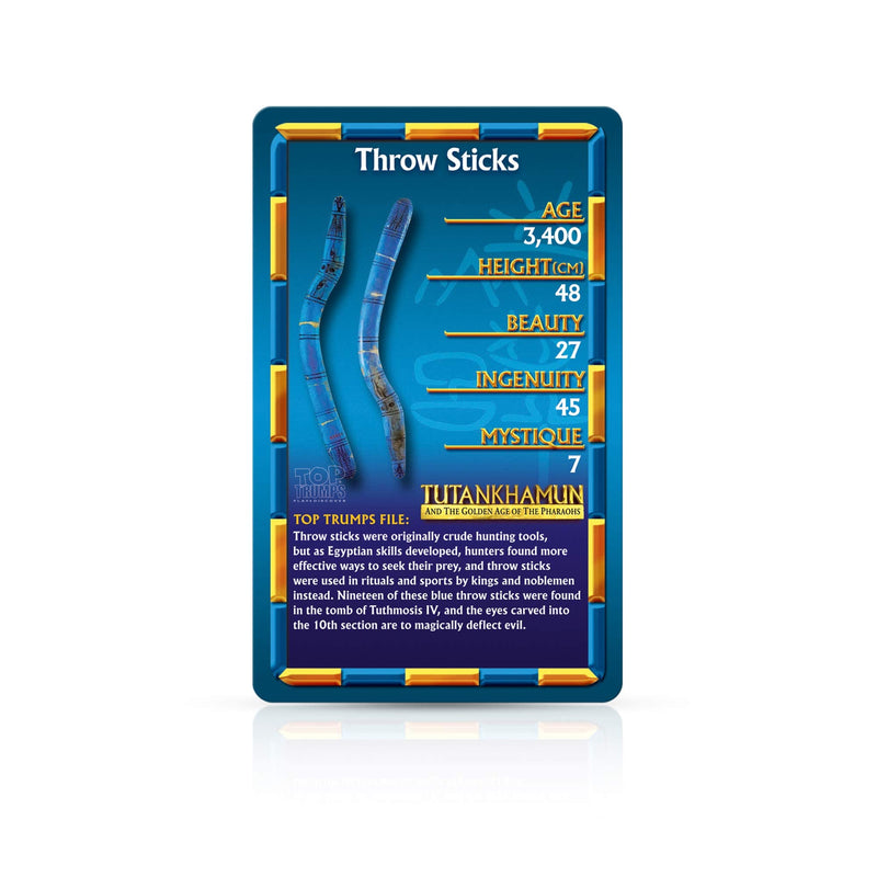 Top Trumps Ancient Egypt Card Game - Tutankhamun and the Golden Age of the Pharaohs