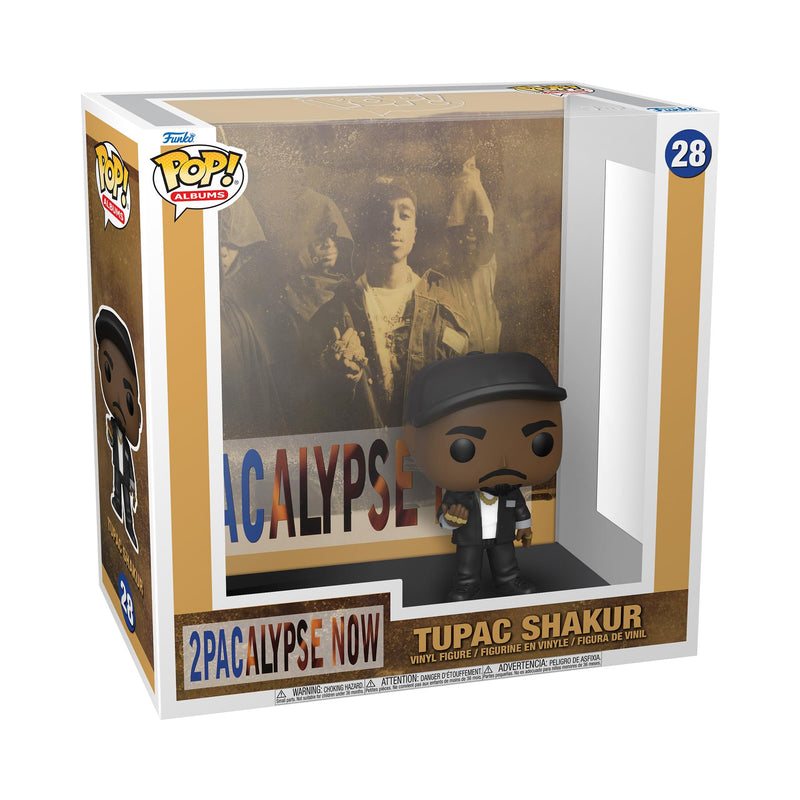 Funko Pop! Albums: Tupac - 2pacalypse Now - Music - Collectable Vinyl Figure - Gift Idea - Official Merchandise - Toys for Kids & Adults - Music Fans - Model Figure for Collectors and Display