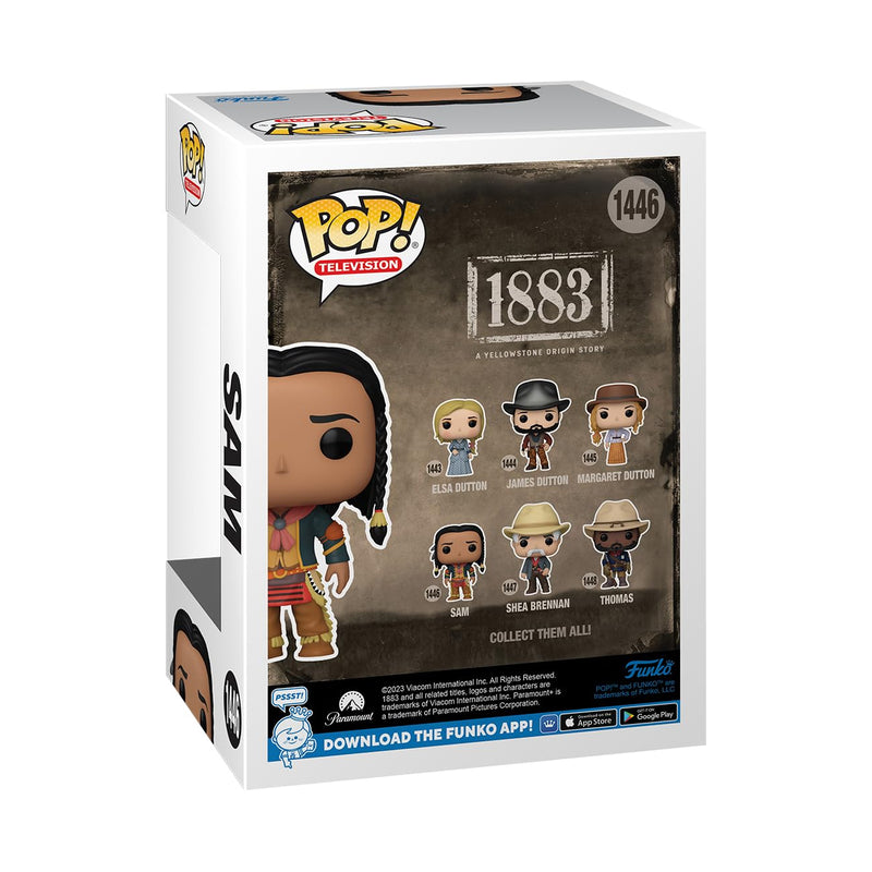 Funko POP! TV: 1883 - Sam - Collectable Vinyl Figure - Gift Idea - Official Merchandise - Toys for Kids & Adults - TV Fans - Model Figure for Collectors and Display