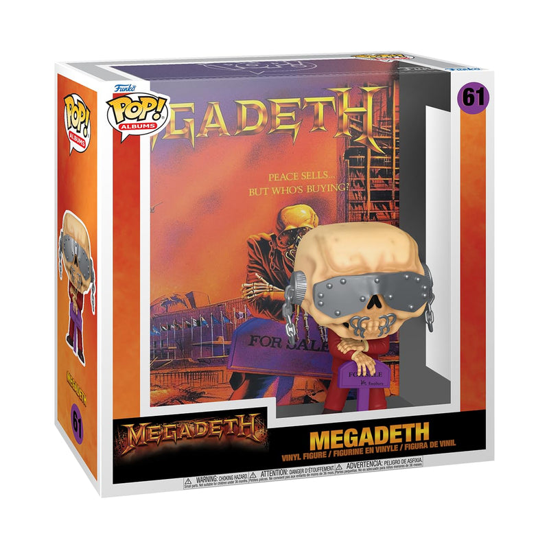 Funko Pop! Albums: Megadeth - PSBWB - Music - Collectable Vinyl Figure - Gift Idea - Official Merchandise - Toys for Kids & Adults - Music Fans - Model Figure for Collectors and Display