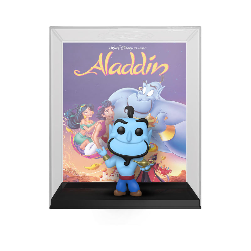 Funko Pop! VHS Cover: Disney - Aladdin - Amazon Exclusive - Collectable Vinyl Figure - Gift Idea - Official Merchandise - Toys for Kids & Adults - Movies Fans - Model Figure for Collectors