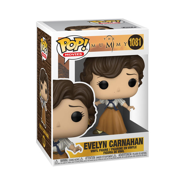 Funko POP! Movies: the Mummy-Evelyn Carnahan Franchise Vinyl - the Mummy Franchise - Collectable Vinyl Figure - Gift Idea - Official Merchandise - Toys for Kids & Adults - Movies Fans