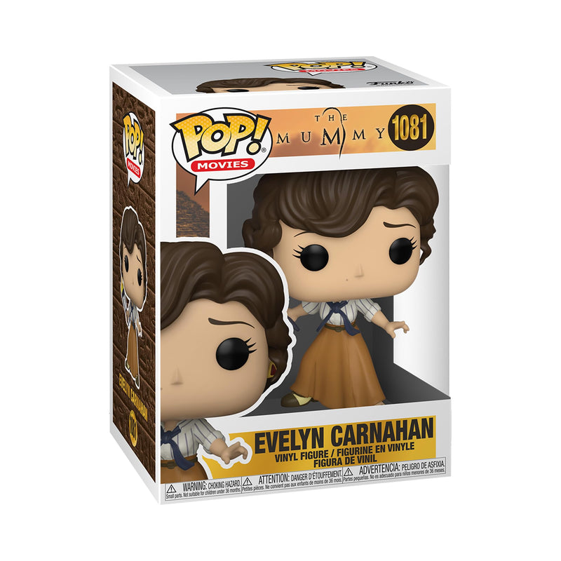 Funko POP! Movies: the Mummy-Evelyn Carnahan Franchise Vinyl - the Mummy Franchise - Collectable Vinyl Figure - Gift Idea - Official Merchandise - Toys for Kids & Adults - Movies Fans