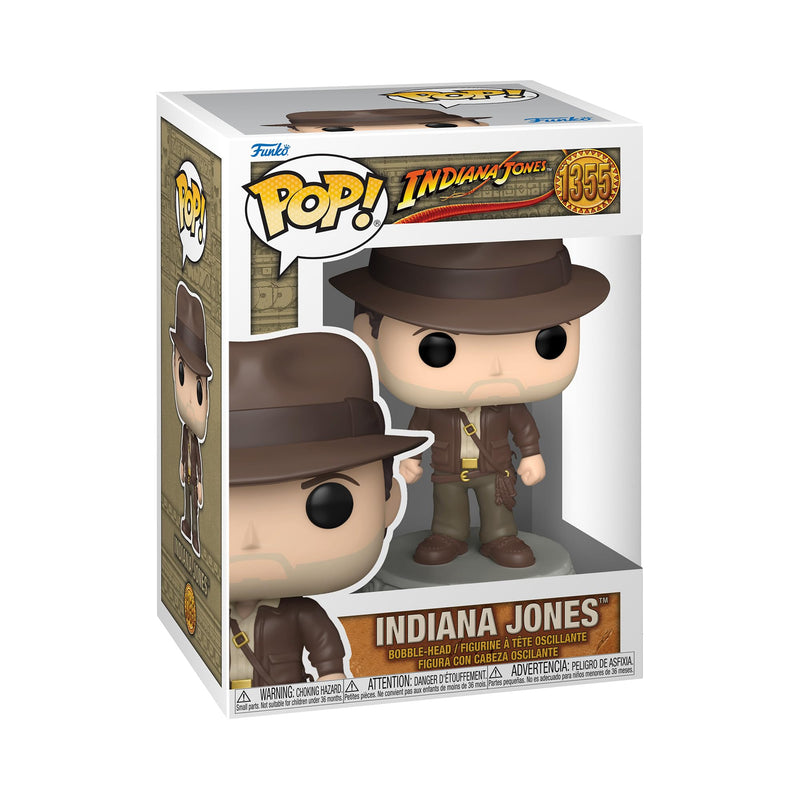 Funko Pop! Movies: ROTLA - Indiana Jones With Jacket - Collectable Vinyl Figure - Gift Idea - Official Merchandise - Toys for Kids & Adults - Movies Fans - Model Figure for Collectors and Display