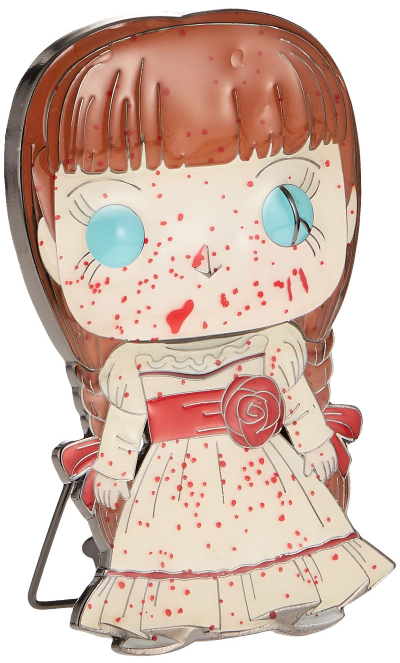 Funko - Pop Pin Annabelle 10 cm Dolls and Action Figures, Multicoloured (135813), único, Does not apply Synthetic, No Gemstone