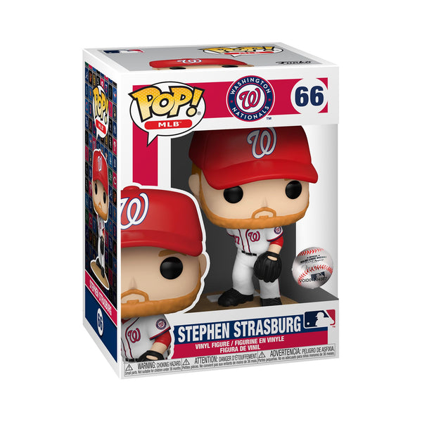 Funko POP! MLB: Nationals - Stephen Strasburg - (Home Uniform) - Collectable Vinyl Figure - Gift Idea - Official Merchandise - Toys for Kids & Adults - Sports Fans - Model Figure for Collectors