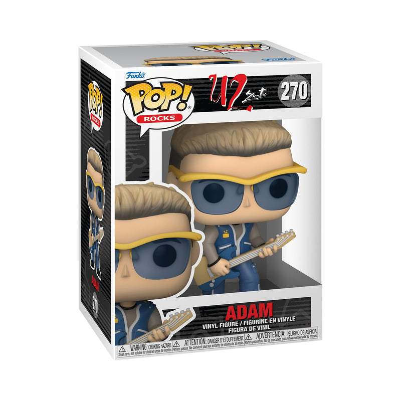 Funko POP! Rocks: U2 - ZooTV - Adam Clayton - Collectable Vinyl Figure - Gift Idea - Official Merchandise - Toys for Kids & Adults - Music Fans - Model Figure for Collectors and Display