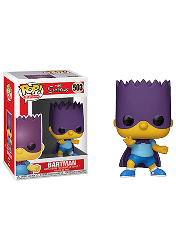 Funko POP! Animation: Simpsons - Bart Simpson-Bart Simpsonman - the Simpsons - Collectable Vinyl Figure - Gift Idea - Official Merchandise - Toys for Kids & Adults - TV Fans