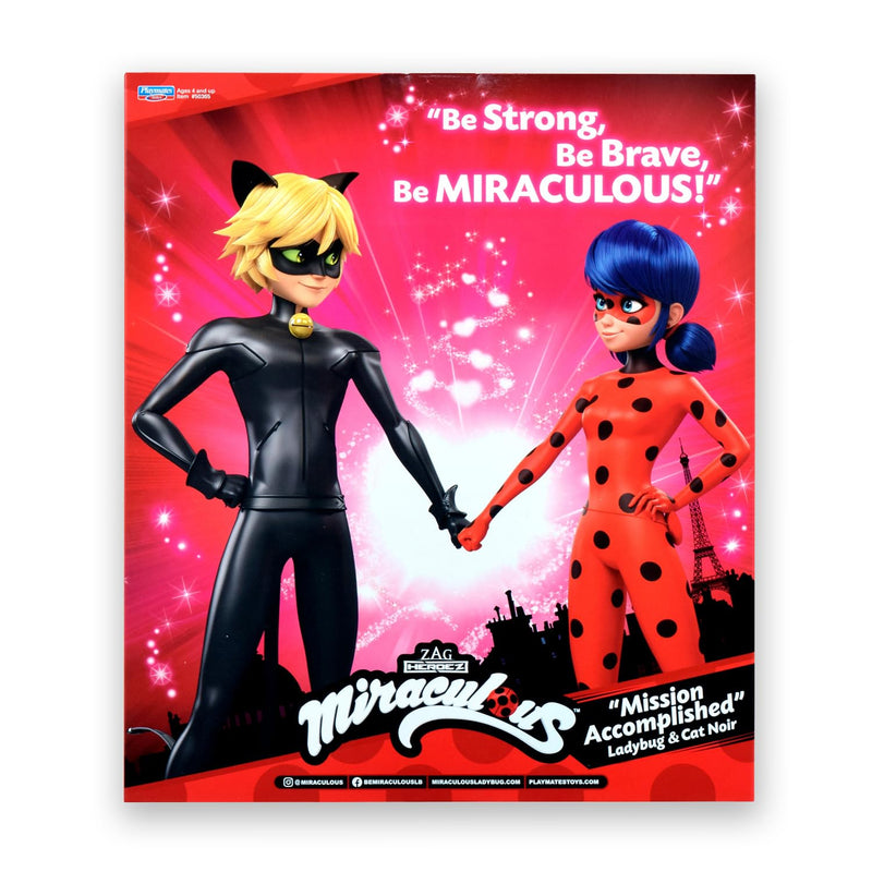 Bandai - Miraculous Ladybug - Miraculous Ladybug Cat Fashion Dolls 2 Pack