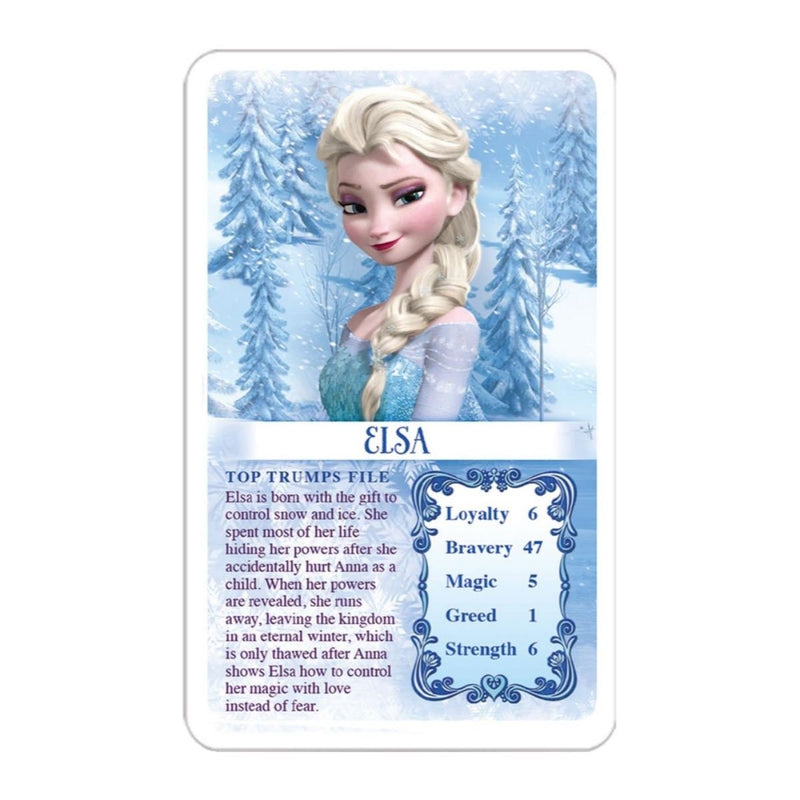 Frozen Top Trumps Card Game