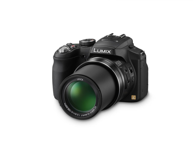 Panasonic Lumix FZ200 Bridge Camera - Black (12MP, 24x Optical Zoom) 3.0 inch LCD (Renewed)