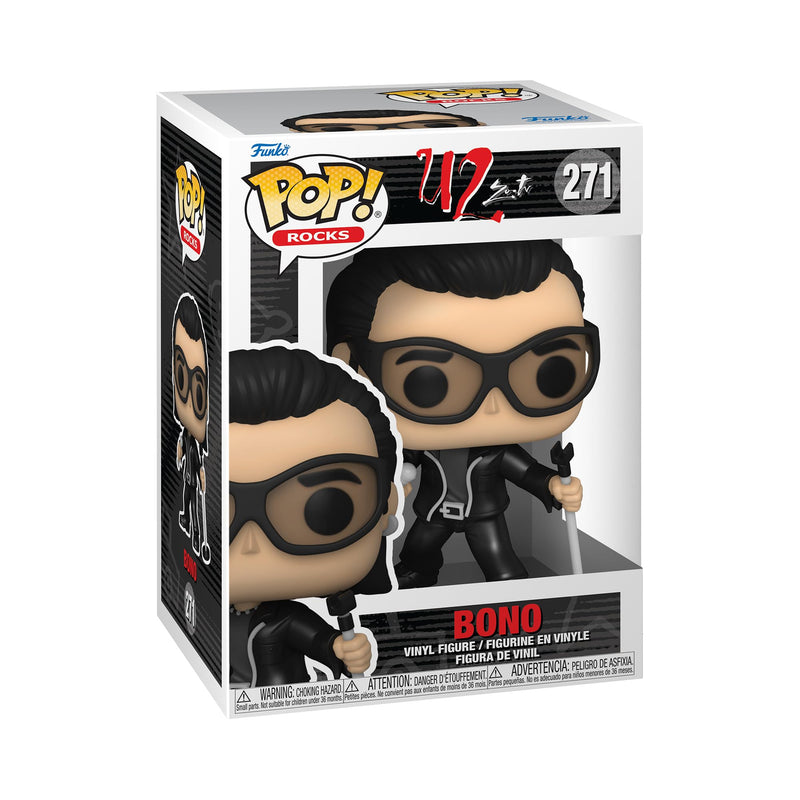 Funko POP! Rocks: U2 - ZooTV - Bono - Collectable Vinyl Figure - Gift Idea - Official Merchandise - Toys for Kids & Adults - Music Fans - Model Figure for Collectors and Display